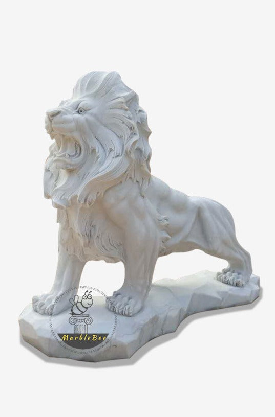 Buy Large size stone lion statue for garden
