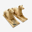 Buy Yellow Stone pair of dogs sculpture